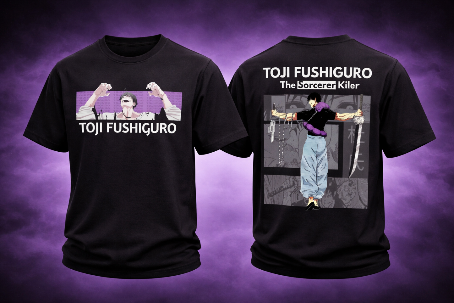 TOJI Fushiguro – The Sorcerer Killer Graphic T-Shirt